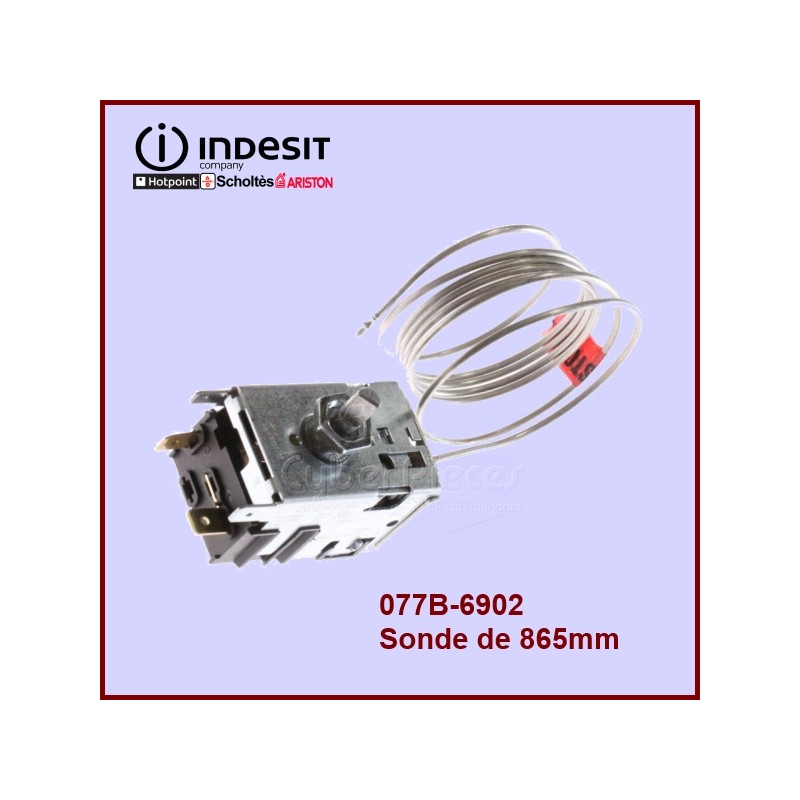 Thermostat 077B6902 - 077B6906 Indesit C00116193 CYB-055277