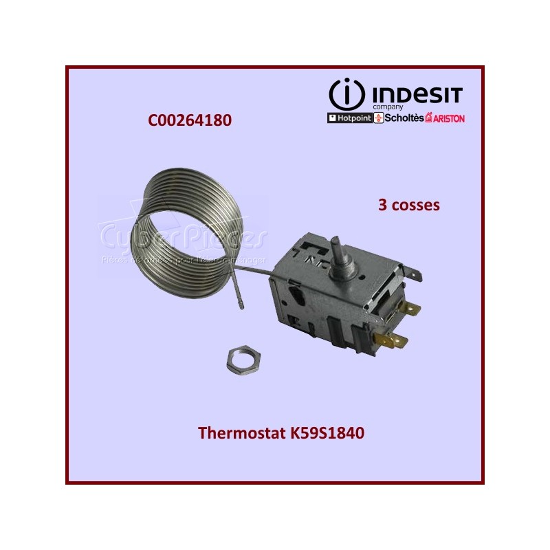 Thermostat K59S1840 Indesit C00264180 CYB-345286