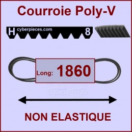 Courroie 1860 H8 non élastique CYB-004060