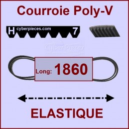 Couroie 1860H7 - EL- élastique CYB-427777