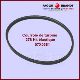 Courroie 278H4 - EL- élastique CYB-004039