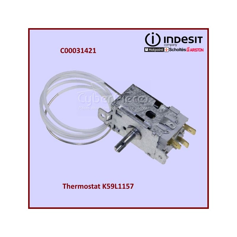 Thermostat K59L1157 Indesit C00031421 CYB-014779