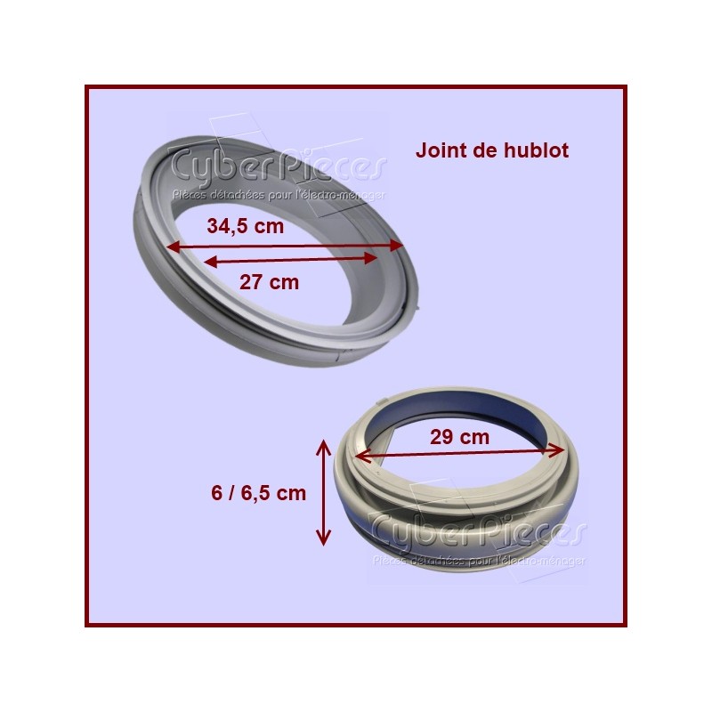 Joint de hublot 2807710200 (version Petite) CYB-067164