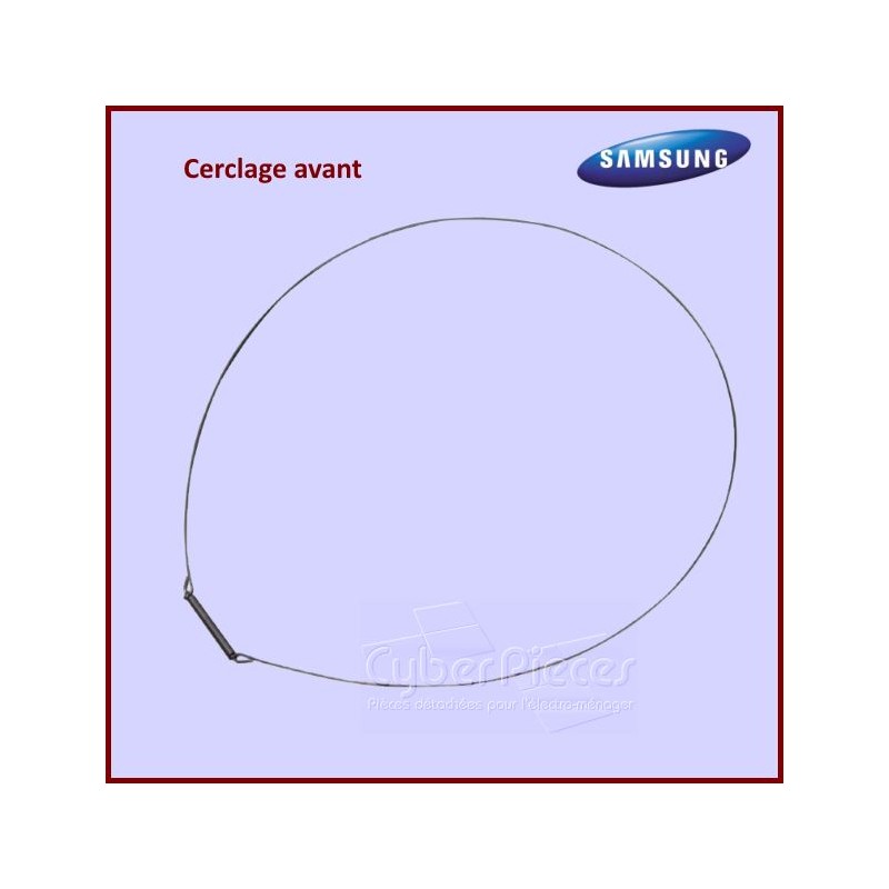 Cerclage avant de joint de hublot Samsung DC9112078A CYB-126267