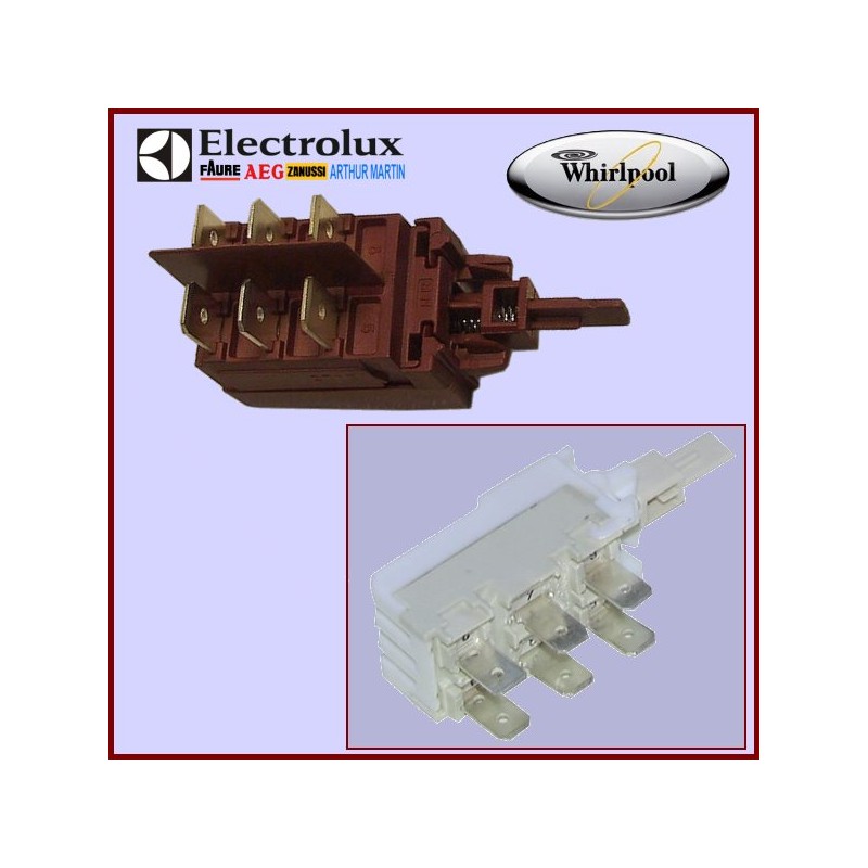 Selecteur Groupe Whirlpool 481927618286 Selecteur Groupe Whirlpool 481927618286