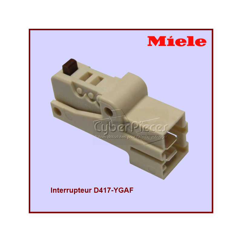 Interrupteur D417-YGAF MIELE 4240233 CYB-386043