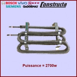 Résistance de Séchage 2700W Bosch 00498557 CYB-295482