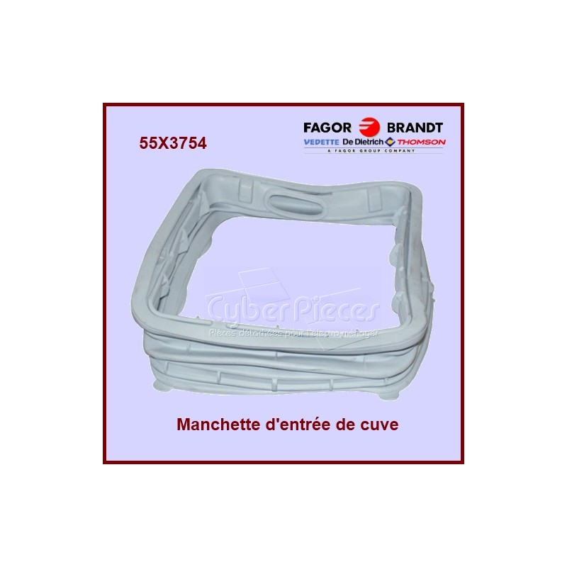 Manchette de hublot Brandt 55X3754 CYB-011068