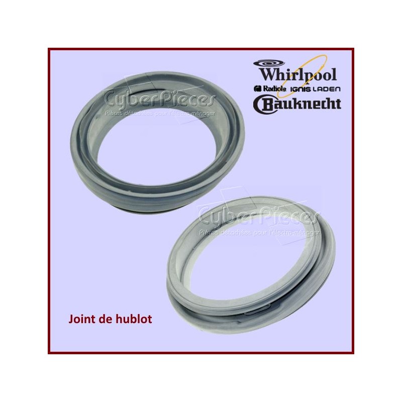 Manchette de hublot Whirlpool 481246668729 CYB-083478