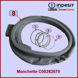 Manchette de hublot Indesit C00262670 CYB-344838