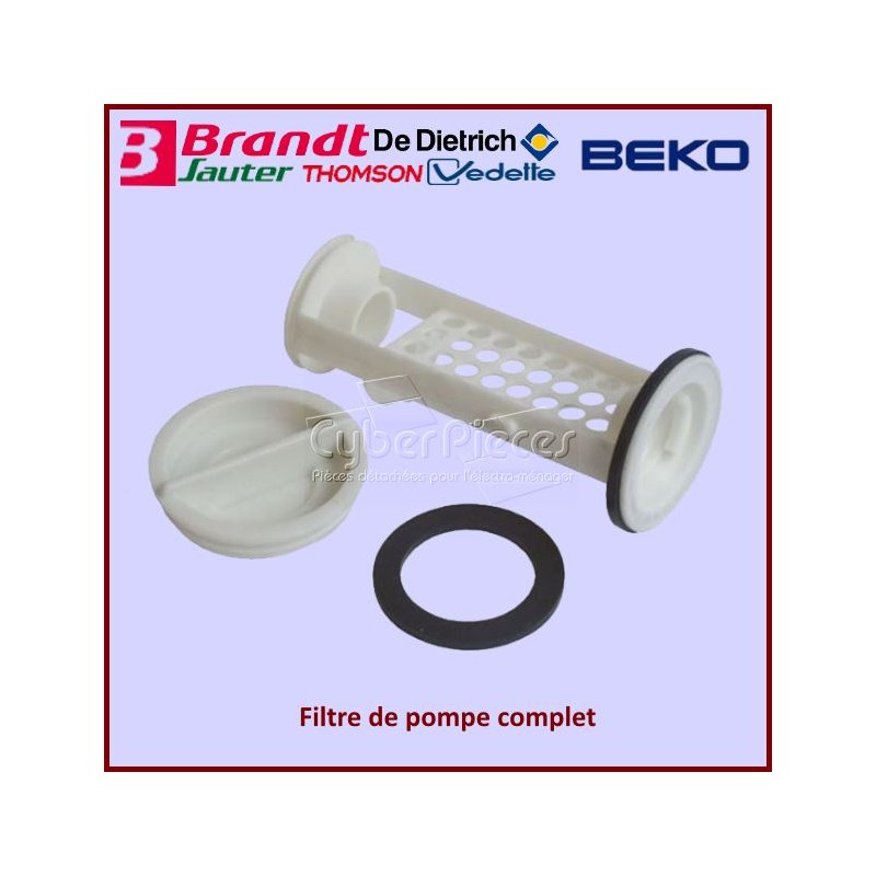 Bouchon filtre de pompe Brandt 52X2475 CYB-222075