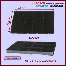 Filtre charbon LZ73020 Bosch 00460128 CYB-292306