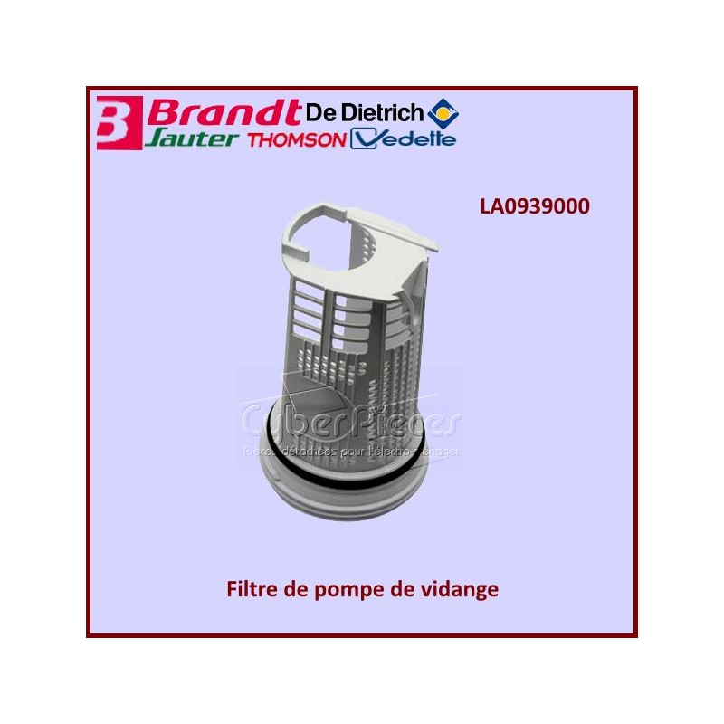 Filtre de pompe de vidange LA0939000 CYB-358224