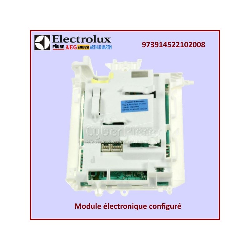 Carte électronique configuré Electrolux 973914522102008 CYB-266734