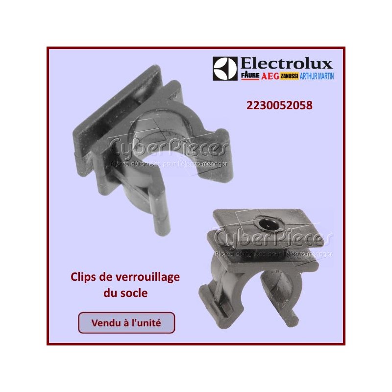 Crochet de fixation du socle Electrolux 2230052058 CYB-135580