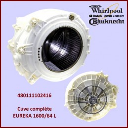 Cuve complète EUREKA 1600/64 L Whirlpool 480111102416 C00536633 CYB-175135