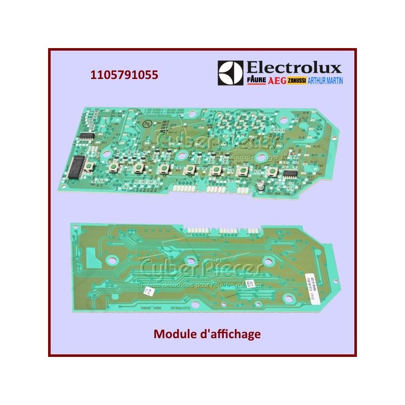 Carte électronique d'affichage Electrolux 1105791055 CYB-115803