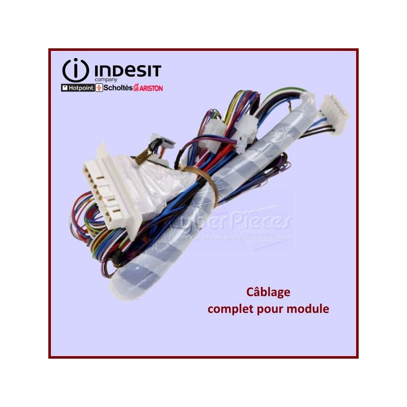 Câblage complet pour carte électronique Indesit C00279001 CYB-033046