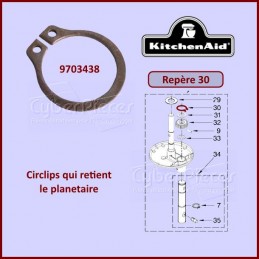 Circlips Kitchenaid 9703438 CYB-033596