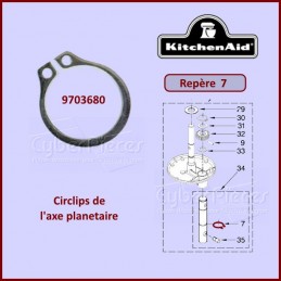 Circlips Kitchenaid 9703680 CYB-034340