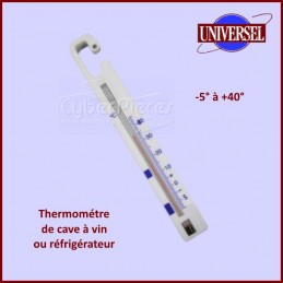 Thermomètre de cave à vin - Réfrigérateur -5+40° CYB-056571