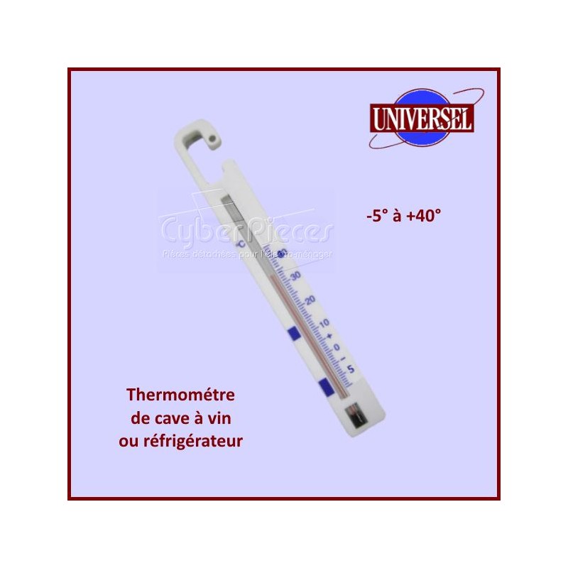 Thermomètre de cave à vin - Réfrigérateur -5+40° CYB-056571