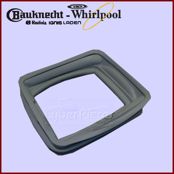 Manchette de hublot Whirlpool 480110100143