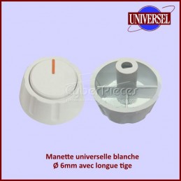 Manette blanche universelle pour cuisinière***épuisée*** CYB-133548