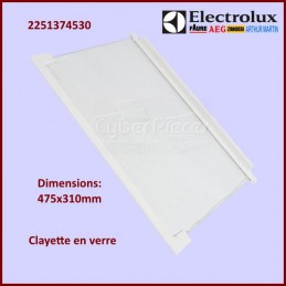 Clayette en verre Electrolux 2251374530 CYB-138093