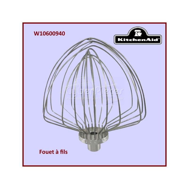 Fouet à fils Kitchenaid W10600940  5K7EW CYB-025270