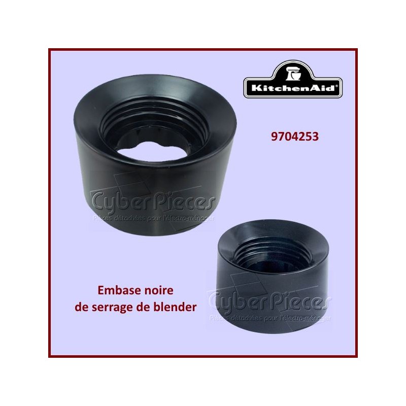 Embase de Serrage Noir Kitchenaid 9704253 CYB-104739