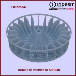 Turbine de Ventilation ARRIÈRE Indesit C00226347 CYB-342353