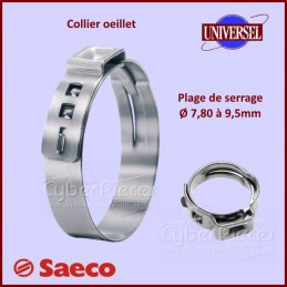 Collier de serrage 8-9,5mm à la pièce CYB-129558