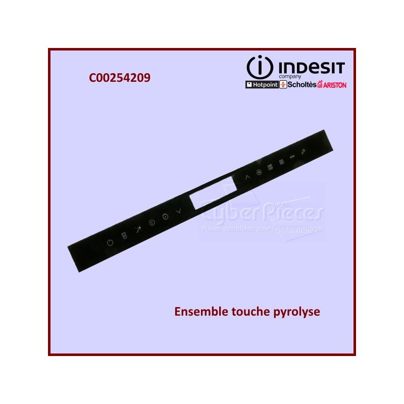 Bandeau de four Pyrolyse Indesit C00254209 CYB-044714