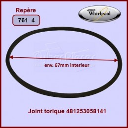 Joint torique Whirlpool 481253058141 - Pièces lave-vaisselle