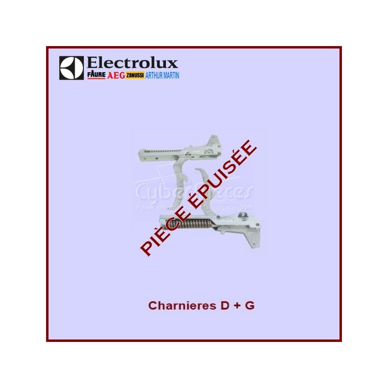 Lot De 2 Charnières De Porte De Four 53188940174 ***Pièce épuisée*** Lot De 2 Charnières De Porte De Four 53188940174 ***Pièce épuisée***