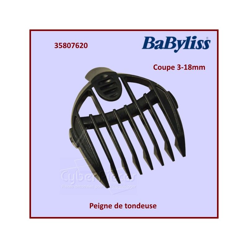 Peigne de tondeuse 3-18mm Babyliss 35807620***épuisé*** CYB-270908