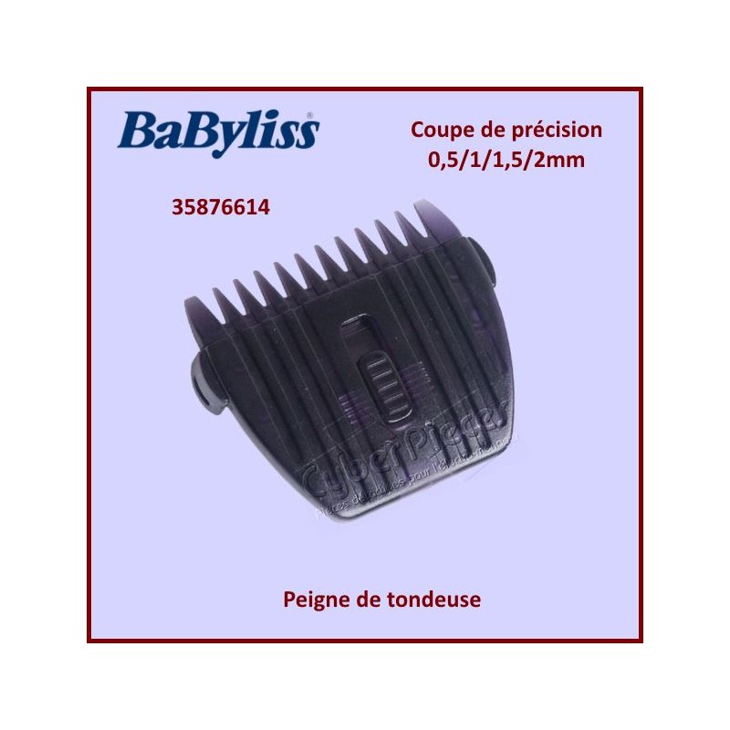 Peigne de tondeuse 0,5-1-1,5-2mm Babyliss 35876614 CYB-045001