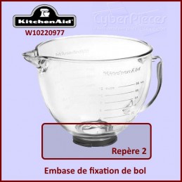 Embase en caoutchouc pour bol Kitchenaid W10220977 CYB-100045