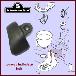 Loquet noir Kitchenaid 3184264 CYB-103763