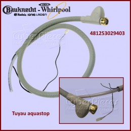 Tuyau d'arrivée d'eau AQUASTOP WHIRLPOOL 481253029403 CYB-198943