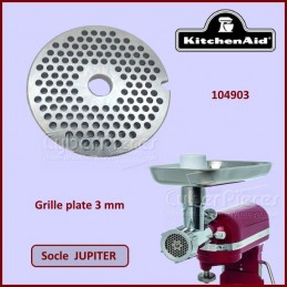 Grille plate 3mm Jupiter Kitchenaid 104903 CYB-107037