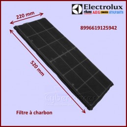 Filtre à charbon 220x520mm Electrolux 8996619125942 CYB-352901