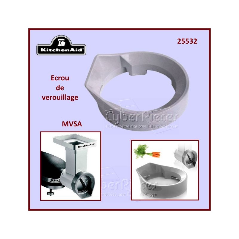 Anneau de verrouillage MVSA Kitchenaid 25532 CYB-358811