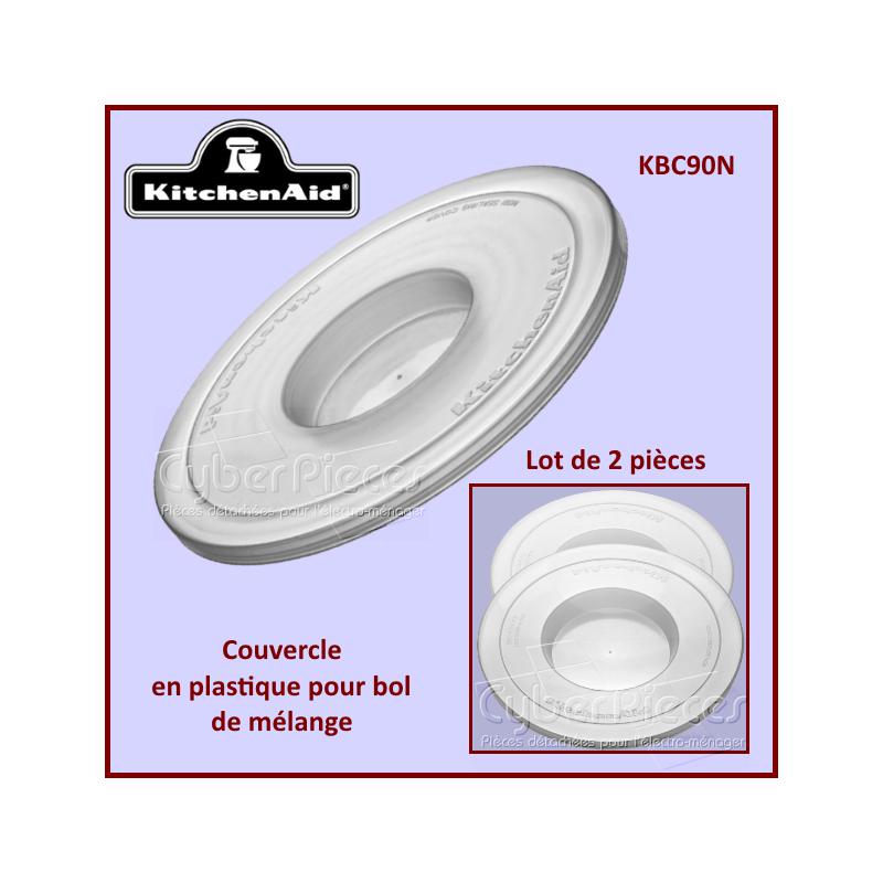 Couvercle en plastique de bol Kitchenaid KBC90N ***Pièce épuisée*** CYB-108188