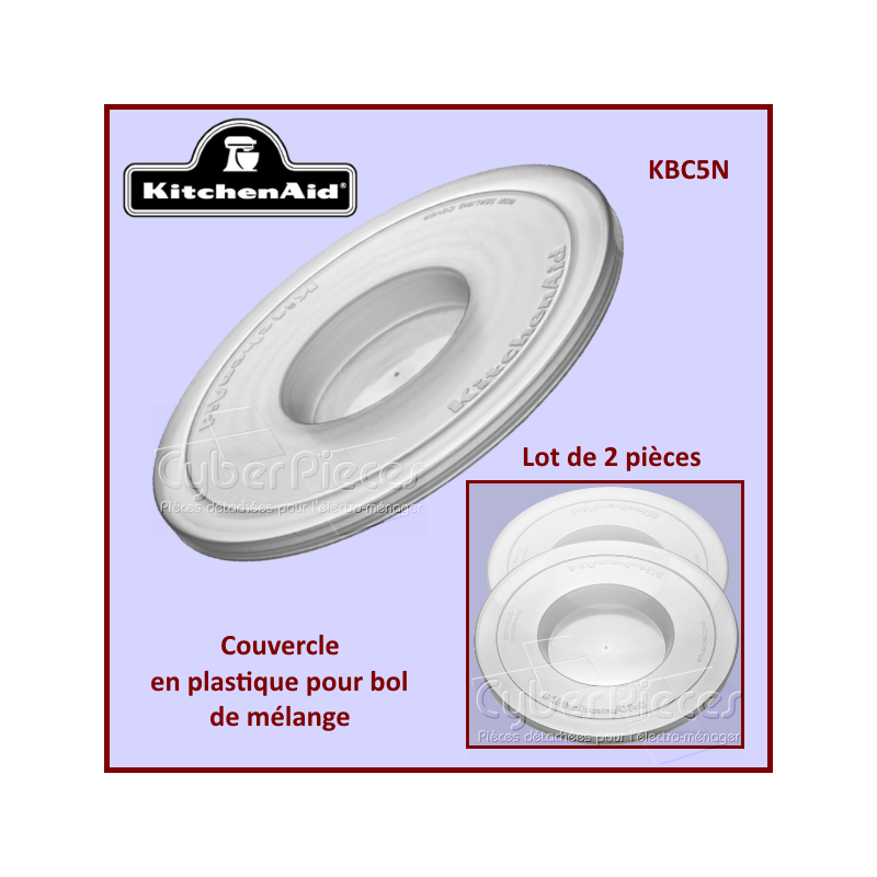 Couvercle en plastique de bol Kitchenaid KBC5N Couvercle en plastique de bol Kitchenaid KBC5N