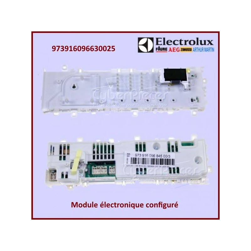 Carte Electronique configuré Electrolux 973916096630025 CYB-114479