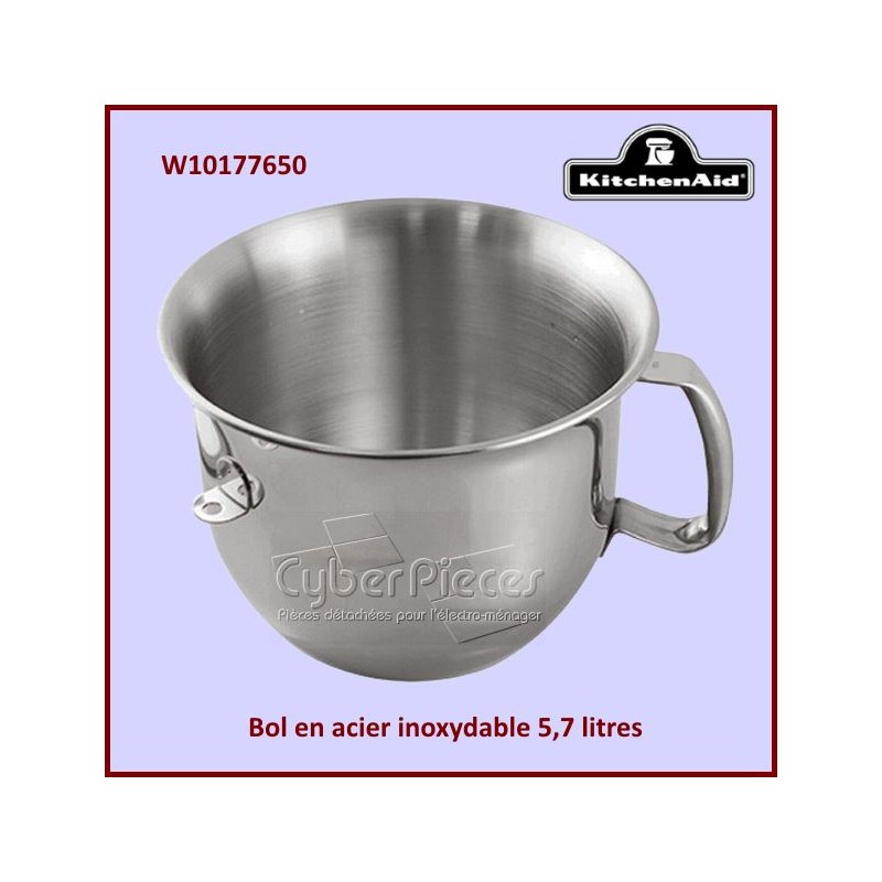 Bol de mixeur Kitchenaid W10177650 CYB-133586