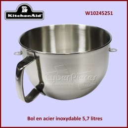 Bol de mixeur KN2B6PEH Kitchenaid W10245251 CYB-130677