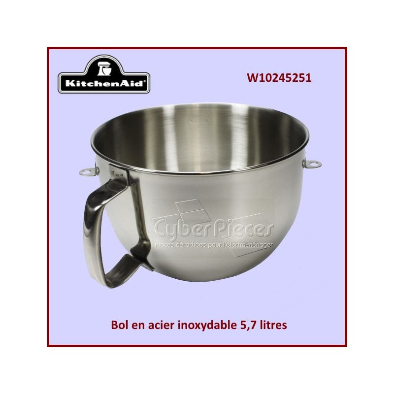 Bol de mixeur KN2B6PEH Kitchenaid W10245251 CYB-130677